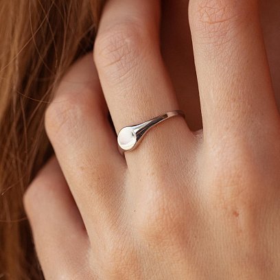 Печатка в сріблі (можливе гравіювання) 7068 №5