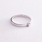 Помолвочное золотое кольцо с бриллиантом кб0421 от ювелирного магазина Оникс - 2