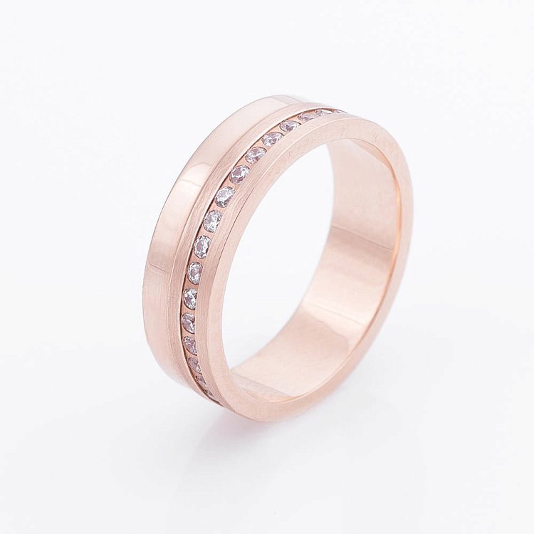 Обручальное кольцо обр000721 от ювелирного магазина Оникс