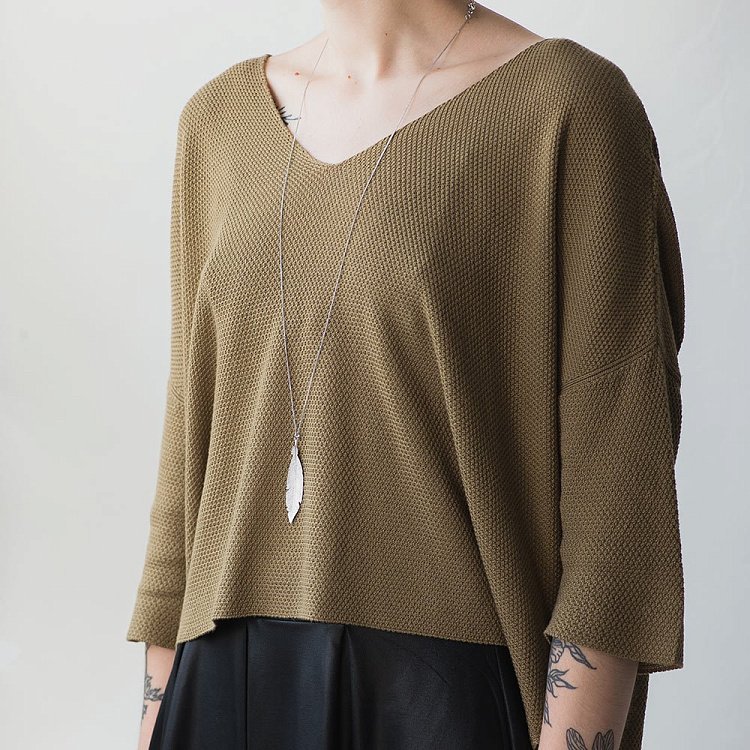 Срібне кольє "Перо" 18569 від ювелірного магазину Онікс - 3