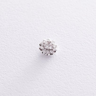 Золота підвіска з діамантом пб0093cha