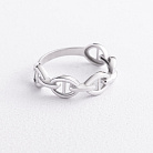 Кольцо "Helen" в белом золоте к08532 от ювелирного магазина Оникс