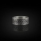 Серебряное кольцо "Морской узел викингов" 112709 от ювелирного магазина Оникс - 17