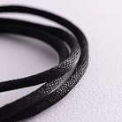 Шелковый шнурок с серебряной застежкой (3 мм) 18480 от ювелирного магазина Оникс - 1