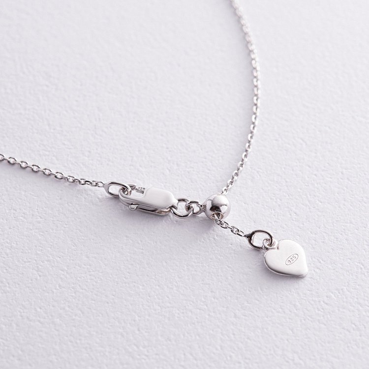 Колье "Герб Украины - Тризуб" в серебре 4056 от ювелирного магазина Оникс - 9