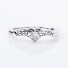 Золотое помолвочное кольцо "Сердце" с бриллиантами р0925б от ювелирного магазина Оникс