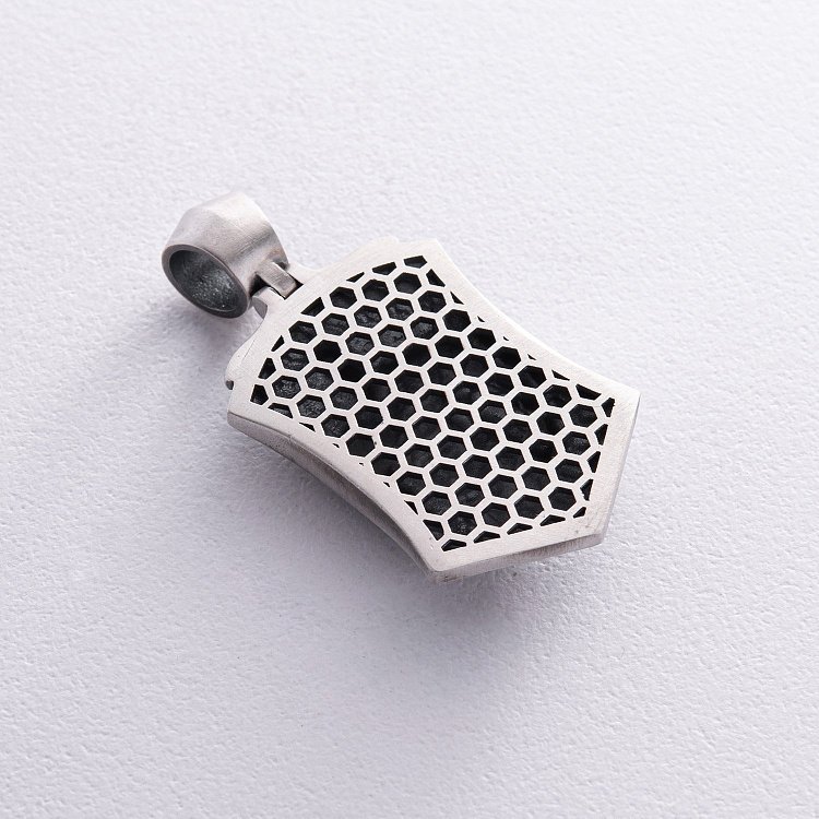 Мужской серебряный кулон "Воин" 378 от ювелирного магазина Оникс - 9