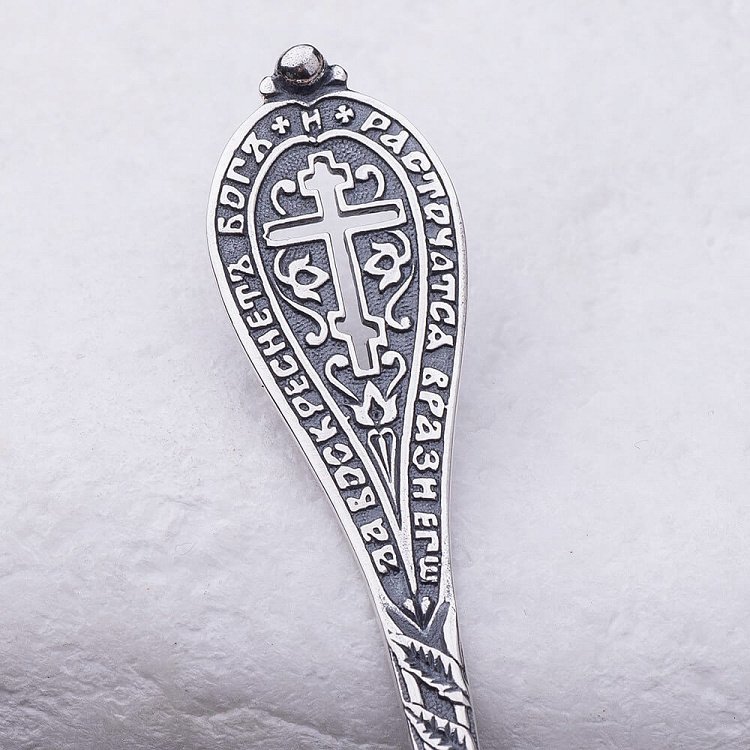 Срібна чайна ложечка 24017 від ювелірного магазину Онікс - 1