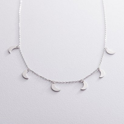 Серебряное колье "Луна" (6 шт) 18947