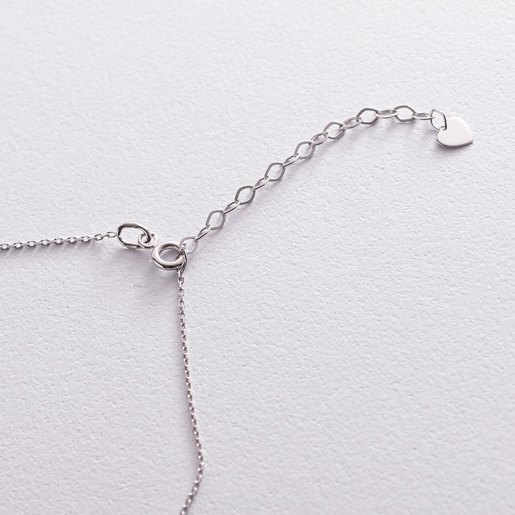 Кольє "Німфа" в білому золоті кол02016 від ювелірного магазину Онікс - 2