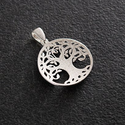 Серебряная подвеска "Древо жизни" 132662 №4
