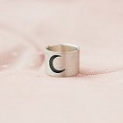 Серебряное кольцо с гравировкой "Луна" 112143лн от ювелирного магазина Оникс - 2