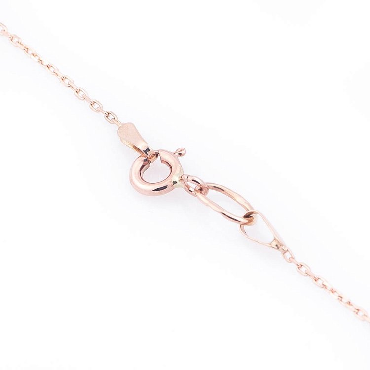 Золоте кольє "Нескінченність" (фіаніти) кол01091 від ювелірного магазину Онікс - 1