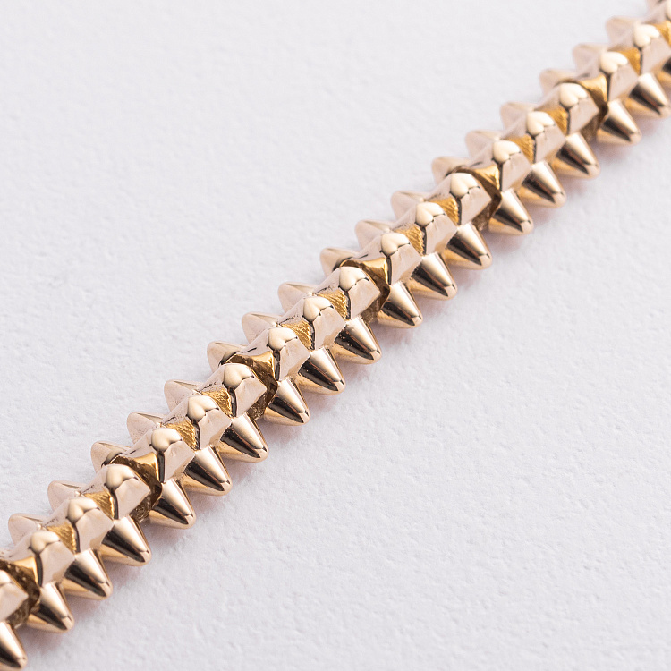 Браслет "Тереза" у жовтому золоті б05472 від ювелірного магазину Онікс - 3