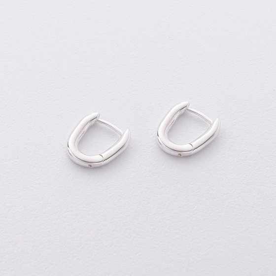 Серебряные серьги "Vivian" 123436 №3