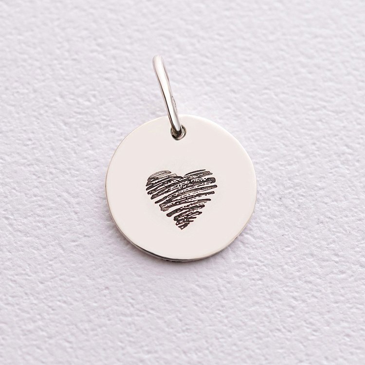 Кулон "Биение сердца" 132724c от ювелирного магазина Оникс