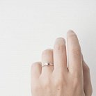 Золотое помолвочное кольцо с бриллиантом R0674б от ювелирного магазина Оникс - 4