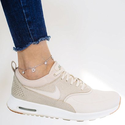 Серебряный браслет с сердечками (фианит) 141358 №3