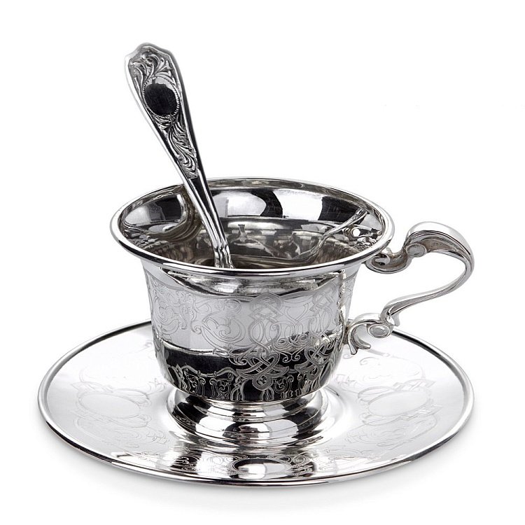 Чайний набір на 1 персону н73062 від ювелірного магазину Онікс