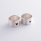 Серебряное кольцо с гравировкой "Сердце" 112143сер от ювелирного магазина Оникс - 11