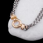 Жіночий браслет з жовтого і білого золота б00817ж от ювелирного магазина Оникс - 3