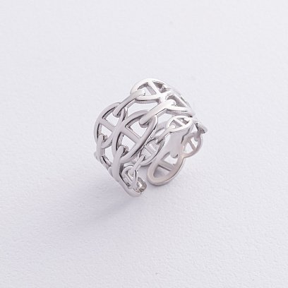 Широка срібна каблучка "Helen" 7217