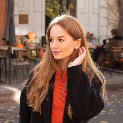 Срібне кольє "Свобода" 181037 №5