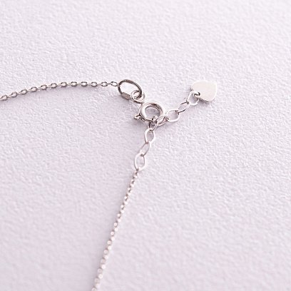 Золотий браслет "Хлопчик і дівчинка" з фіанітами б04112 №3