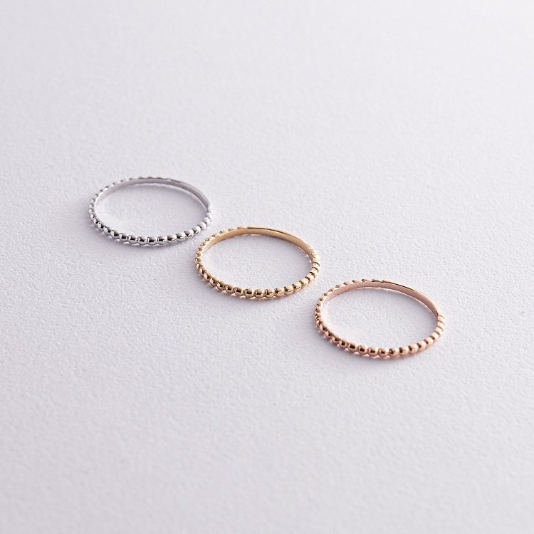 Кольцо в красном золоте к06601 от ювелирного магазина Оникс - 13