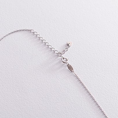 Кольє "Планета" в білому золоті кол01992 №4