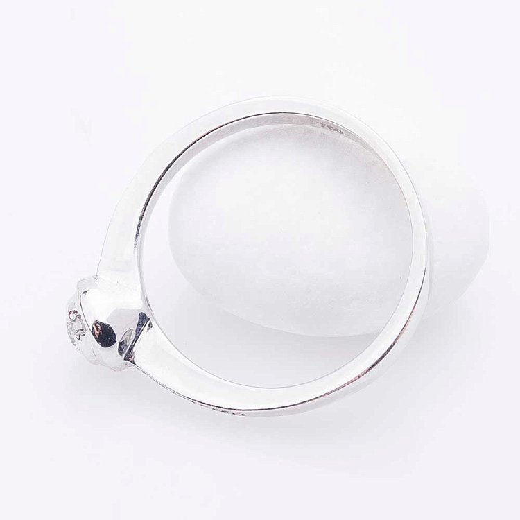 Золотое кольцо с бриллиантами к0019sh - 2 Золотое кольцо с бриллиантами к0019sh от ювелирного магазина Оникс - 2