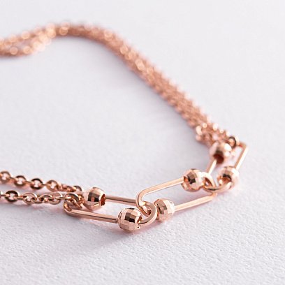 Золотой браслет "Фантазия" б05023 №2