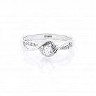 Помолвочное кольцо с бриллиантами кб03032 от ювелирного магазина Оникс - 6