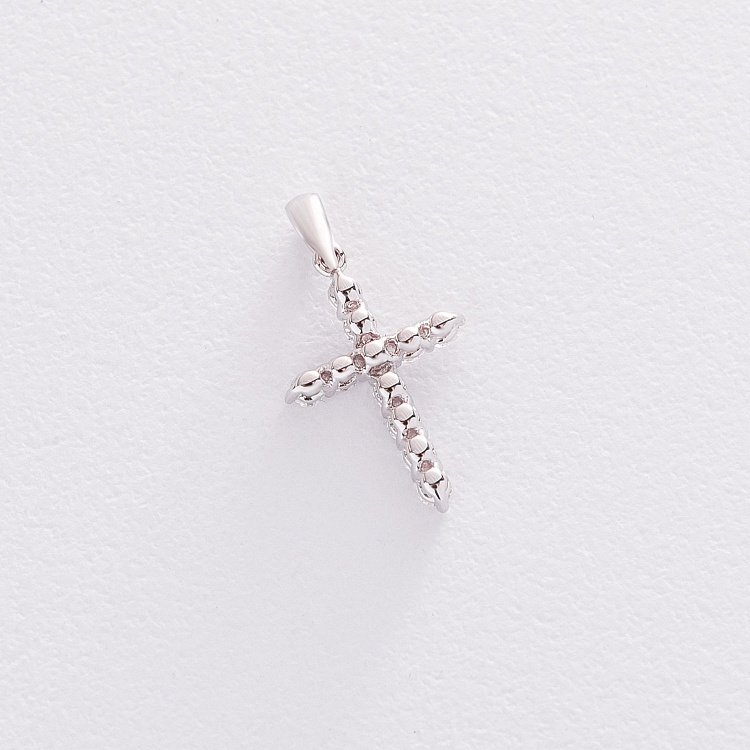 Золотой крестик (бриллиант) пб0183ri от ювелирного магазина Оникс - 2