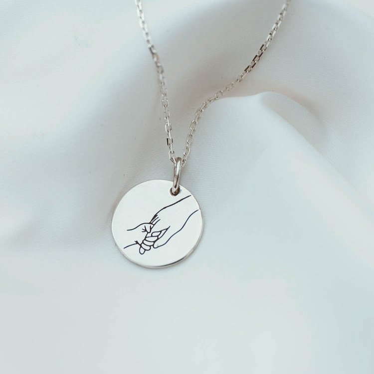 Срібний кулон "Батьківська підтримка" 132724мл від ювелірного магазину Онікс - 6