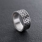 Серебряное кольцо "Морской узел викингов" 112709 от ювелирного магазина Оникс