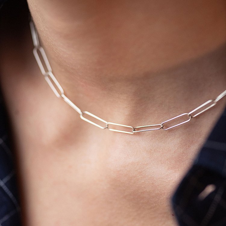 Серебряное колье "Аврора" 181197 от ювелирного магазина Оникс - 5