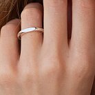 Серебряное кольцо для гравировки 112697 от ювелирного магазина Оникс - 4