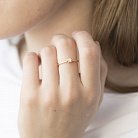 Золотое помолвочное кольцо с бриллиантом кб0162са от ювелирного магазина Оникс - 3
