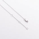 Золоте кольє "Конюшина" з діамантами колб0155lg от ювелирного магазина Оникс - 2