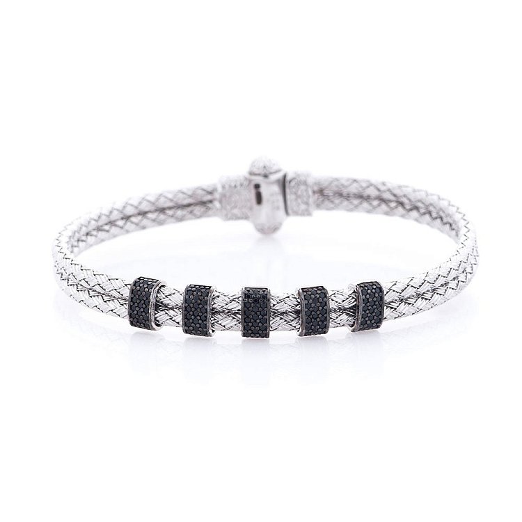 Срібний браслет з фіанітами 141000 від ювелірного магазину Онікс