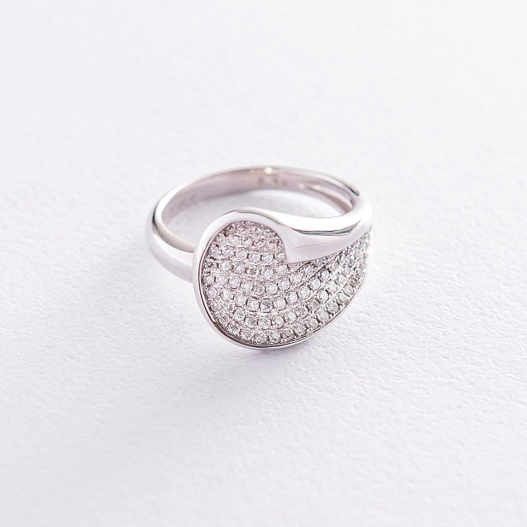 Золота каблучка з діамантами кит0579 від ювелірного магазину Онікс