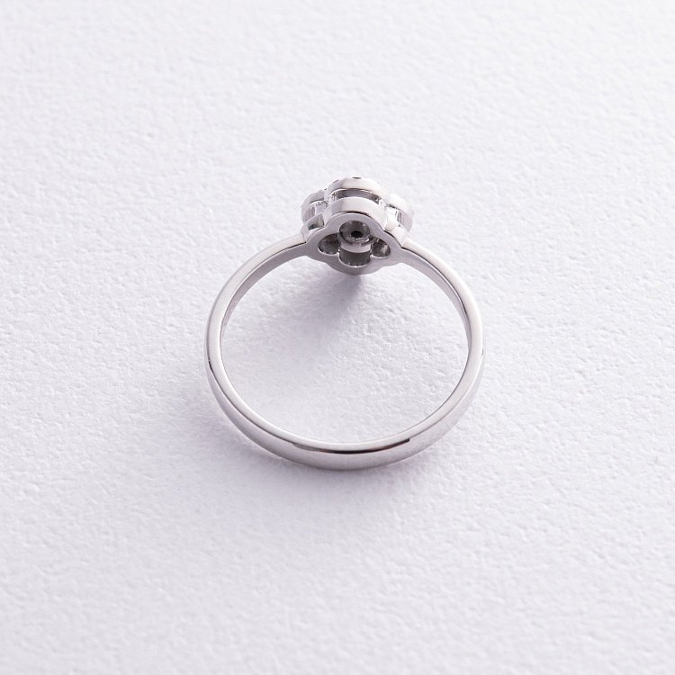 Золотое кольцо "Клевер" с бриллиантами 233801122 от ювелирного магазина Оникс - 5