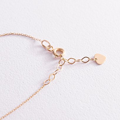 Браслет "Лунниця" у жовтому золоті б05087 №5