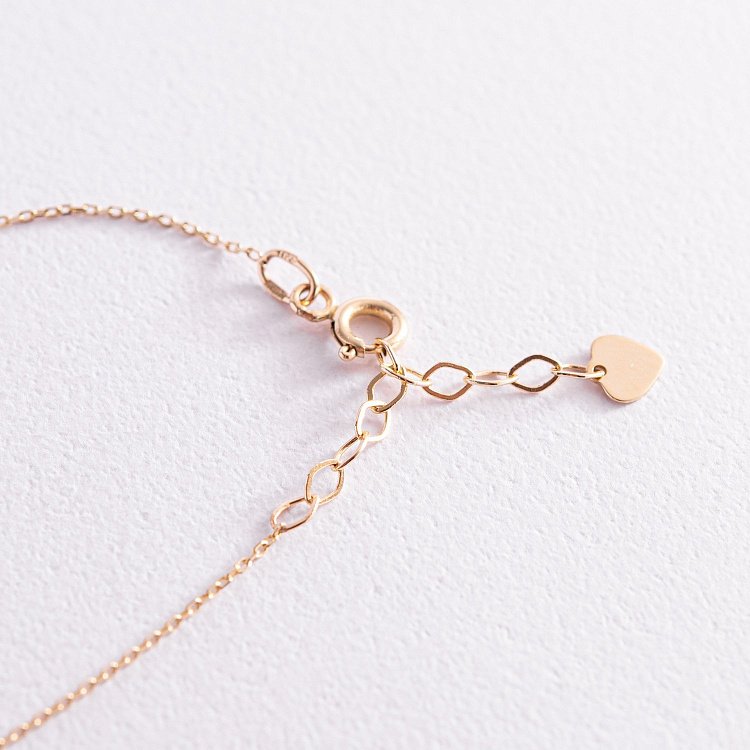 Браслет "Лунниця" у жовтому золоті б05087 від ювелірного магазину Онікс - 4