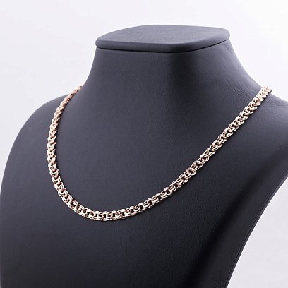 Золотая цепочка Бисмарк (5 мм) ц00266-5 №2