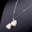 Срібна підвіска "Серце" 132223 от ювелирного магазина Оникс - 2
