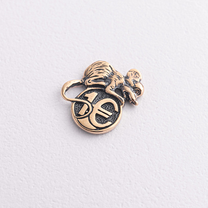 Сувенір "Гаманцева мишка" (жовте золото) сув00014 №2