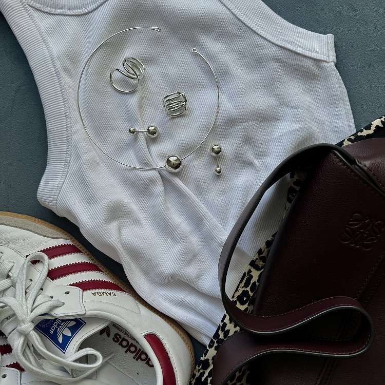 Срібні сережки "Кульки" 121532 від ювелірного магазину Онікс - 10