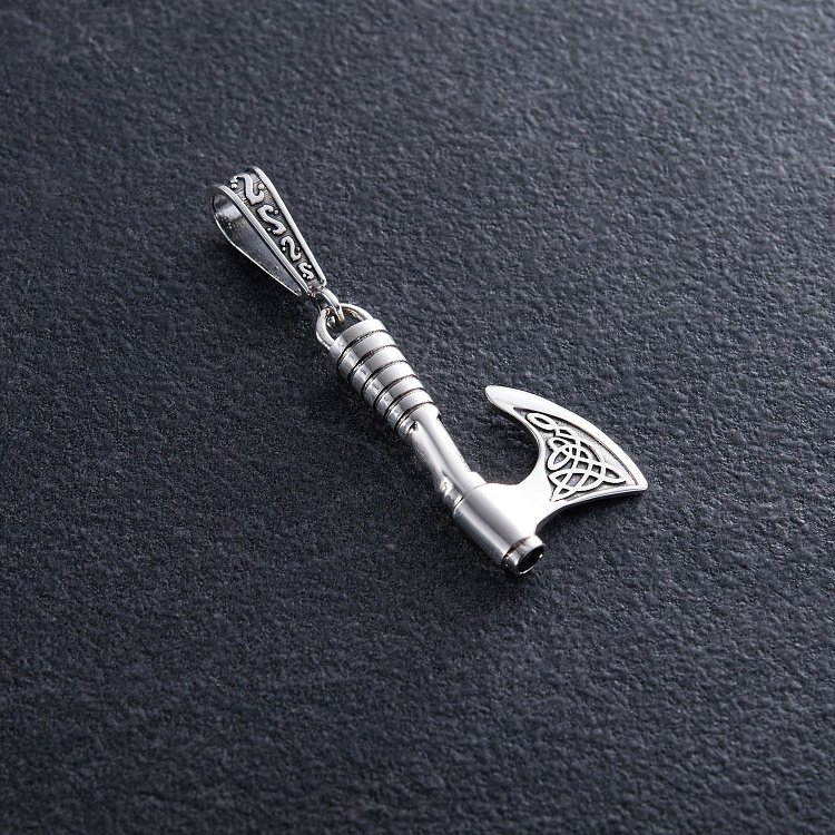 Серебряный кулон "Секира Перуна" 093 от ювелирного магазина Оникс - 13